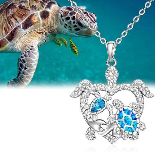 Miniatura 9 de Hummingbird Cat Turtle Necklace for Women Celtic Pentagram Pentacle Necklace Pendant 925 Sterling Silver Halloween