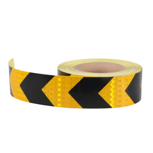 Miniatura 3 de AISEY Cinta de seguridad reflectante (amarillo oro/negro, 2 "x 30 pies)