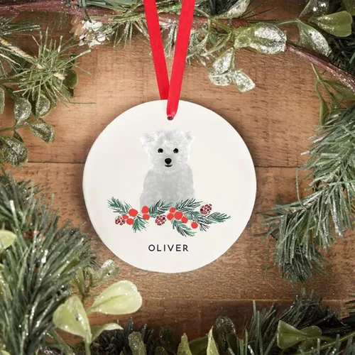 Miniatura 9 de Adorno personalizado para perro, adorno de Navidad personalizado Golden Retriever, regalos personalizados para amantes de las mascotas, regalos