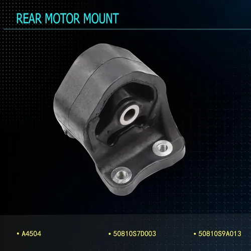 Miniatura 5 de Juego de 4 soportes de motor compatibles con CR-V 2.4L Auto 2002 2003 2004 2005 2006 para reemplazo de transmisión para A4504 A6597 A6596 A4506