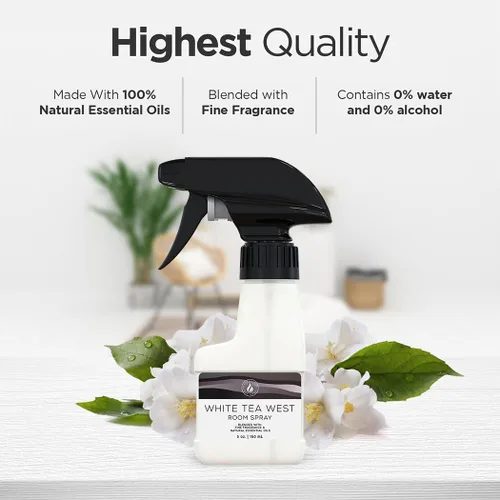 Miniatura 3 de Blaze Away White Tea West - Ambientador en aerosol para habitaciones comerciales para hoteles y spas, ambientadores de habitaciones de larga