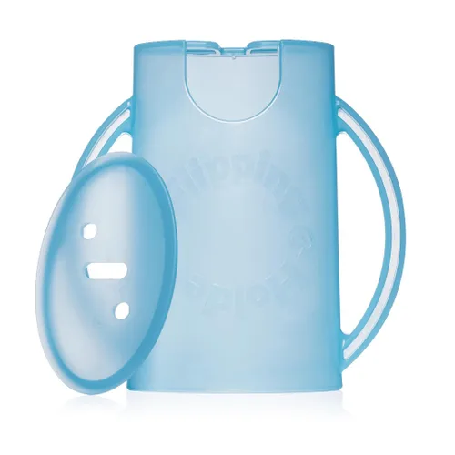 Miniatura 11 de Flipping Holder 2 en 1 para bolsas de comida y cajas de jugo para bebé (paquete de 2) - Envase seguro para alimentos sin apretar, con asas de fácil