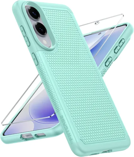 Miniatura 75 de FNTCASE Funda para teléfono Galaxy A14-5G: protección contra caídas de grado militar Samsung A14 5G, probada contra caídas de 14 pies, protector