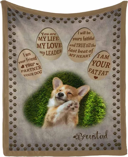 Miniatura 32 de Manta personalizada con foto de perro, mantas con imagen personalizada para amantes de los perros, manta personalizada para regalos con mis propias