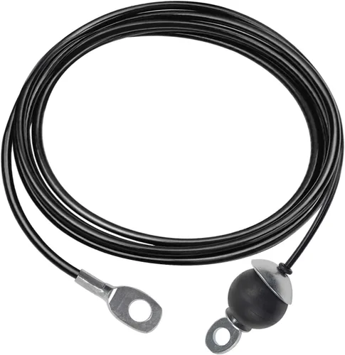 LFJ Replacement Gym Cable with Stopper Ball Fitness Pulley Cable Steel Wire Rope for Cable Machine Home Gym Weight Lift Pulley System Negro