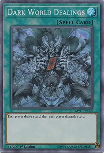 Yu-Gi-Oh! - Dark World Dealings - MYFI-EN054 - Super Rare - 1ª Edición - Mystic Fighters
