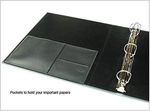 Miniatura 6 de Corpkit personalizado Hotstamp Thriftkit Corporate Kit con actas impresas y estatutos/acuerdo operativo, carpeta, funda, sello corporativo, Negro