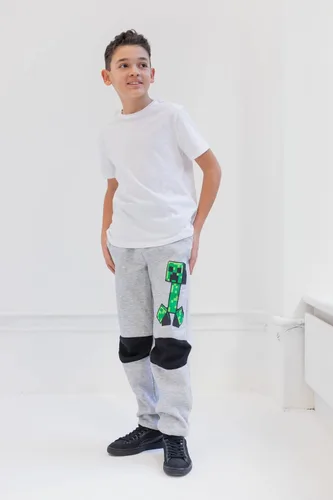 Miniatura 2 de Minecraft Paquete de 2 pantalones deportivos de forro polar para niños pequeños a grandes