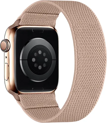 Miniatura 29 de Correas elásticas Solo Loop compatibles con Apple Watch de 38mm 40mm 41mm, trenzadas, de nailon, para mujeres y hombres, para iWatch Series