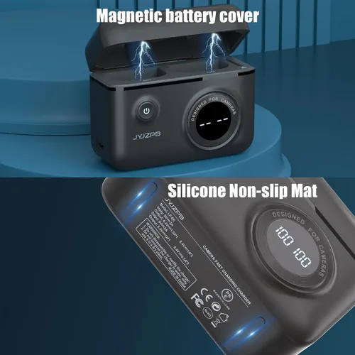 Miniatura 6 de JYJZPB Batería LP-E6NH de 2600 mAh y cargador rápido tipo C para cámaras Canon EOS R7, R6, R5, R, 6D Mark II, 5D Mark IV, 5D Mark III, 5DS, 5DS R