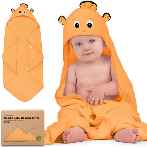 Miniatura 50 de KeaBabies Toalla de bebé con capucha para recién nacido, viscosa derivada de bambú, toallas de baño grandes con capucha para niños, niñas, niños