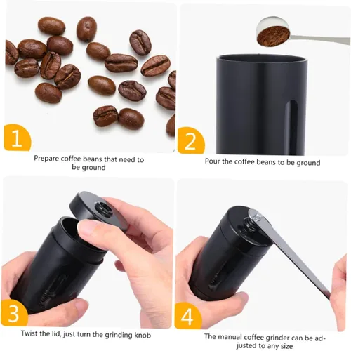 Miniatura 2 de Máquina de café ajustable manual portátil manivela máquina de café espresso portátil máquina de café expreso portátil molinillo de café concentrado