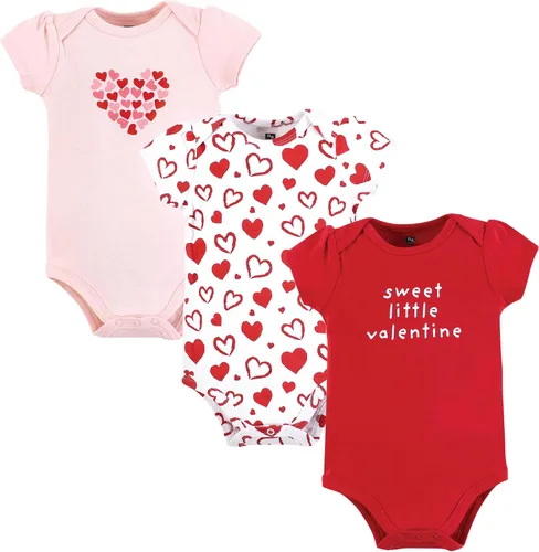 Miniatura 273 de Hudson Baby baby-girls Cotton Bodysuits 3-pack