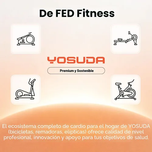Miniatura 8 de YOSUDA Exercise Bike, Brake Pad Stationary Bike for Home with Exclusive App, Magnetic Indoor Cycling Bike with 300 lb Weight Capacity, Low Noise