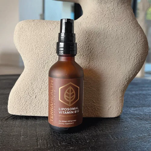Miniatura 6 de Terra Health Essentials - Liposomal B12 Apoya la energía y el estado de ánimo, promueve la memoria, ayuda al sistema inmunológico