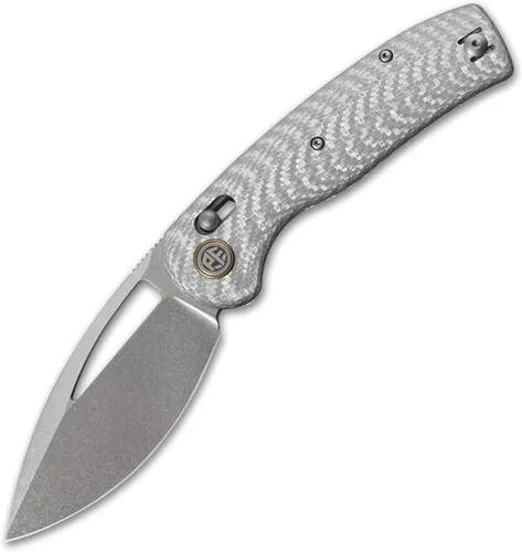 Miniatura 9 de Petrified fish PFP13 cuchillo plegable Viper, hoja de acero K110 de 3.5" lavada en piedra, mango G10, cuchillo de bolsillo para camping EDC al aire