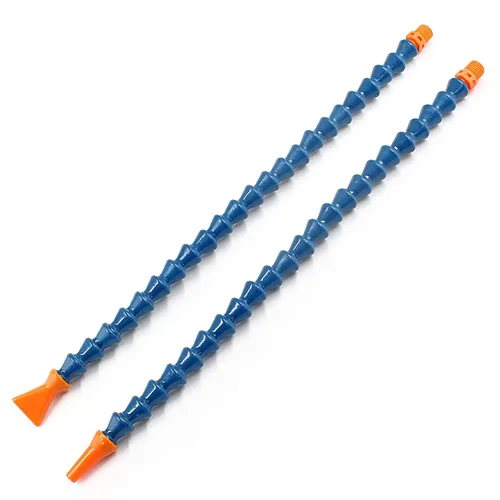 Miniatura 9 de Waziaqoc Base magnética ajustable (rosca de 1/4PT) con 1 boquilla plana flexible manguera de tubo de refrigerante de aceite de agua