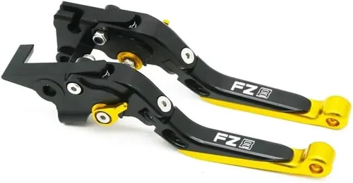 Miniatura 17 de Palanca de freno de motocicleta para FZ8 FZ-8 2011 2012 2013 2014 2015 2016-2020 motocicleta ajustable plegable extensible freno embrague palancas