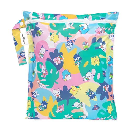 Miniatura 14 de Bumkins - Bolsa impermeable reutilizable con cremallera E5 Blue Tropic