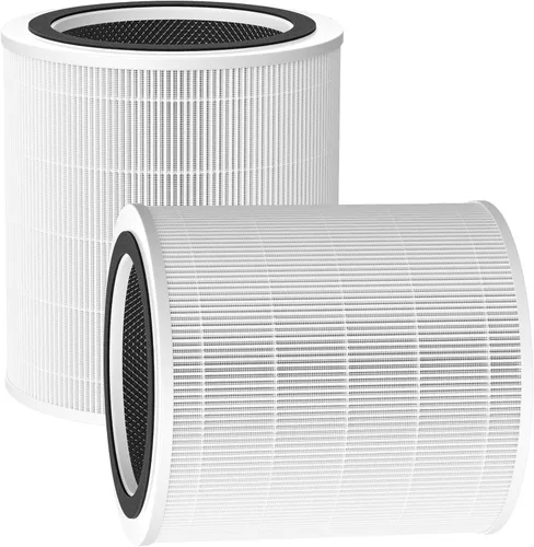 Miniatura 4 de 1-Pack LV-H133 Replacement Filter Compatible with LV-H133 LV-H133-RF Air Purifier, 3-in-1 Filtration System