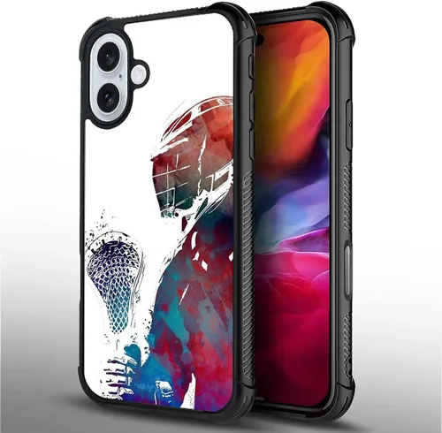 Miniatura 11 de Compatible con funda para iPhone 6 Plus/6s Plus,Bite Your Teeth Diseño de patrón asombroso, funda trasera dura de PC anti-arañazos y a prueba