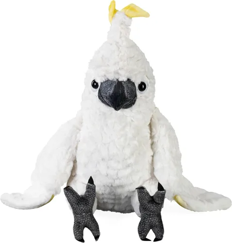 Miniatura 2 de Wild Republic Colección de artista, cacatúa con cresta de azufre, regalo para niños, 15 pulgadas, juguete de peluche, relleno es botellas de agua