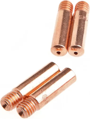 Miniatura 6 de Forney 60171 Punta de contacto para soldadura Mig, Tweco Binzel o Clarke, .030, paquete de 4, cobre, 0.03
