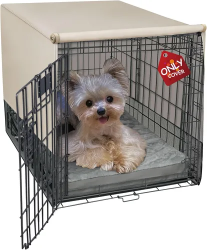 Miniatura 17 de Explore Land Funda transpirable para jaula de perro, ventilación de malla de 4 lados, funda básica para perrera para mascotas, todos los lados