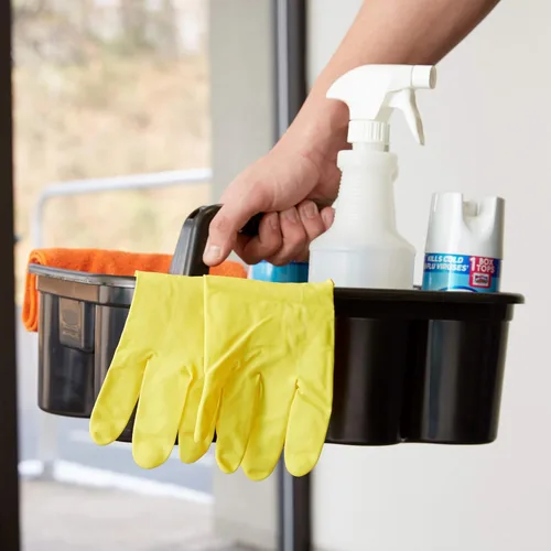 Miniatura 8 de Rubbermaid Productos Comerciales Deluxe Carrito de Transporte para Café para Llevar/Bebidas Suave Postmates/Uber Eats/Entrega de Comida Productos