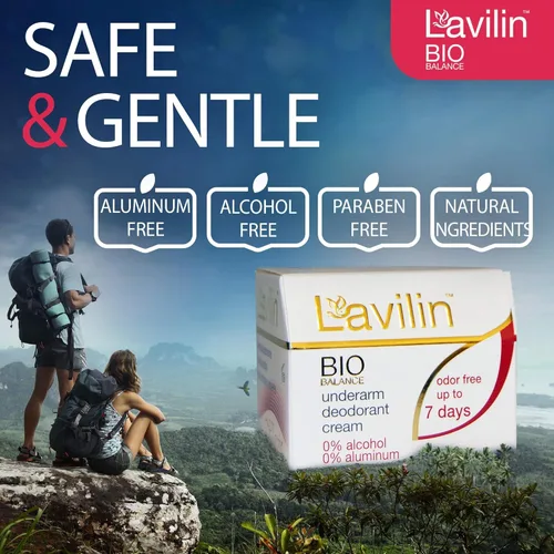 Miniatura 5 de Lavilin Crema desodorante para axilas - 0.44oz/12.5g