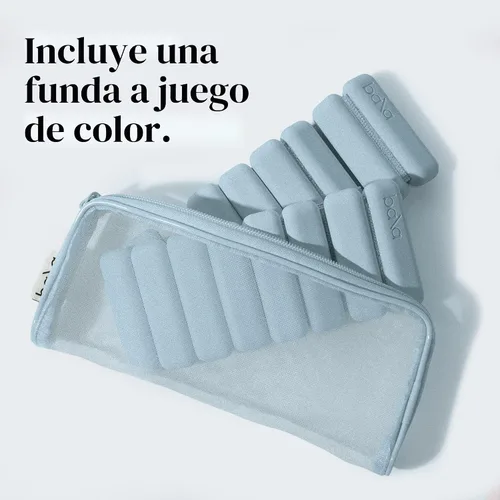 Miniatura 5 de Bala Pulseras con Pesos Ajustables para Muñeca y Tobillo para Mujer y Hombre - Juego de Brazaletes de Silicona con Pesos para Gimnasio, Yoga, Mar