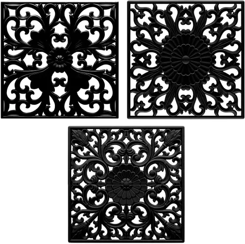 Miniatura 12 de Salvamanteles de silicona para platos calientes, mesa, encimera, antideslizantes, resistentes al calor, salvamanteles modernos para tetera