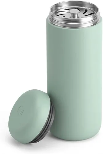 Miniatura 21 de Fellow Carter Move - Taza de viaje de 16 onzas, taza de café de viaje de acero inoxidable con aislamiento al vacío, vaso de café con interior de Rojo