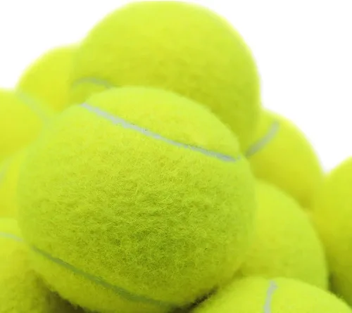 Miniatura 8 de Magicorange Pelotas de tenis, paquete de 60 pelotas de tenis de entrenamiento avanzado, pelotas de práctica, pelotas de juego para perros y Verde