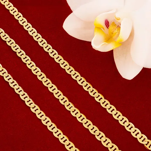 Miniatura 5 de LIFETIME JEWELRY - Collar de cadena de 0.118in, chapado en oro de 24 quilates