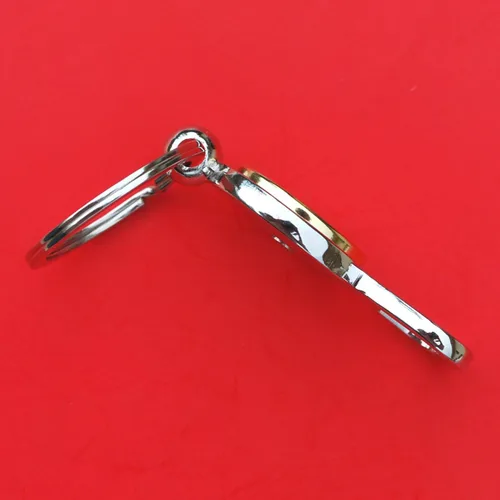 Miniatura 5 de US 2002 Jefferson Nickel 5 Cent BU Uncirculated Coin Gold Silver Two Tone Key Chain Ring Bottle Opener NEW