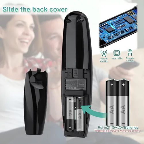 Miniatura 7 de Mando a distancia Magic Voice de repuesto para LG Smart TV, con función de puntero, compatible con televisores LG QNED, OLED, UHD 4K y 8K webOS