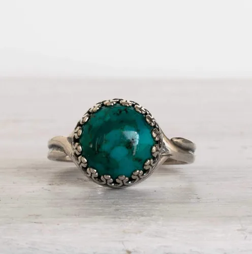 Miniatura 54 de 925 Sterling Silver Gemstone Rings for Women - Anniversary Rings for Women - Sterling Silver Rings for Women - Dainty Sterling Silver Rings