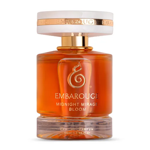 Miniatura 9 de EMBAROUGE MIDNIGHT MIRAGE BLOOM Perfume para mujer Perfume para mujeres Nota superior cítrica 100 ml 3.4 fl oz Fragancia ámbar y fougère