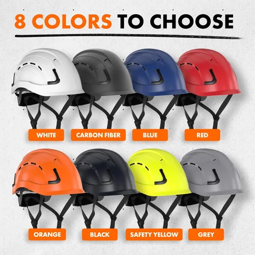 Miniatura 12 de Casco Protector Defender Safety H2, Casco Duro de Tipo 2 Clase C y E, Certificado ANSI Z89.1 y EN 12492
