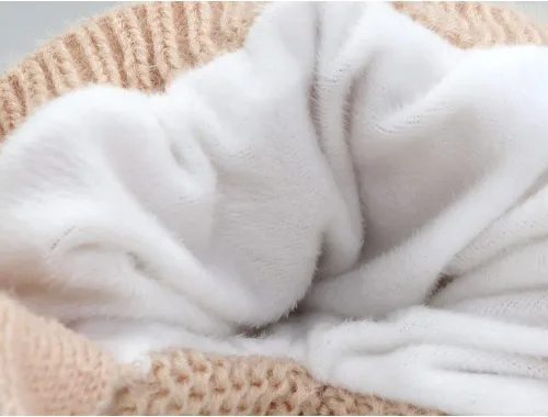 Miniatura 4 de Bonito gorro elástico de invierno para niños y niñas