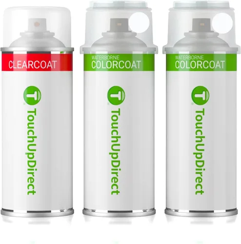 Miniatura 122 de TouchUpDirect 650/9650 Cirrus White - Aerosol de pintura de retoque compatible con Mercedes-Benz Exact Match - Kit esencial Cirrus Blanco