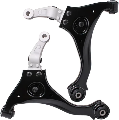 Miniatura 112 de Detroit Axle - Kit de extremo delantero RWD para Chrysler 300 Dodge Charger Challenger 2011-2014, 4 brazos de control inferiores, 2 eslabones