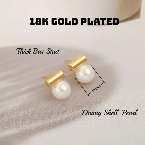 Miniatura 44 de Aretes colgantes de plata de ley 925 seleccionados a mano AAA+ de 7.5 a 0.315 in con perlas cultivadas de agua dulce blancas para mujer