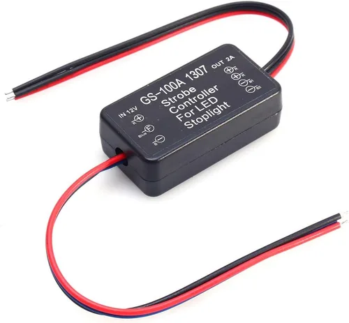 Miniatura 2 de Fydun Controlador estroboscópico vehículo GS-100A 1307 LED freno luz de parada estroboscópica flash módulo controlador AP