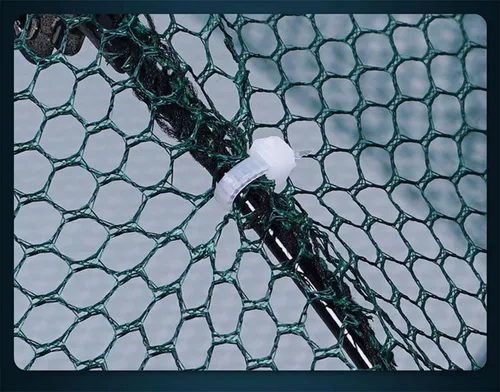Miniatura 3 de Paquete de 2 trampas para cangrejos, trampa para peces de cangrejo, trampa plegable para cebo de pesca con cuerda de nailon de 18 pies para atrapar