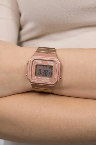 Miniatura 5 de Casio Colección Herren-Armbanduhr rosa pulsera Rosado Pulsera