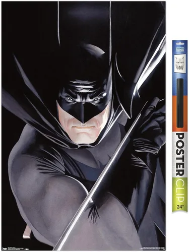 Miniatura 19 de Trends International DC Comics Batman - Póster de pared de retrato, 14.725 x 22.375 pulgadas, versión enmarcada en negro Versión con marco negro