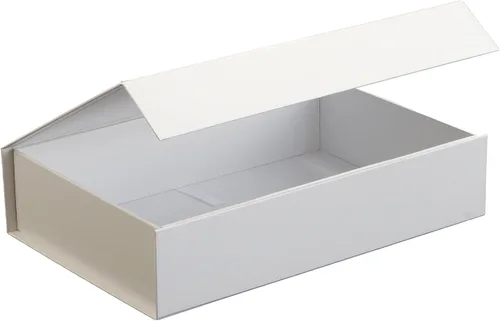 Miniatura 4 de 4 cajas de regalo con tapas de 11.4 x 7.5 x 2 pulgadas, mate, plegable, con cierre magnético, para regalos, padrinos de boda y damas de honor