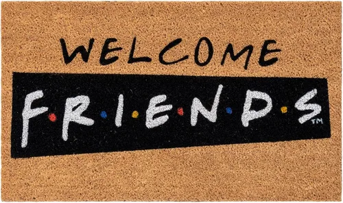 Miniatura 4 de Gertmenian Friends Coir Doormat - Alfombra de bienvenida de 2x3 (paquete de 2), ideal para áreas de alto tráfico en la puerta principal, garaje